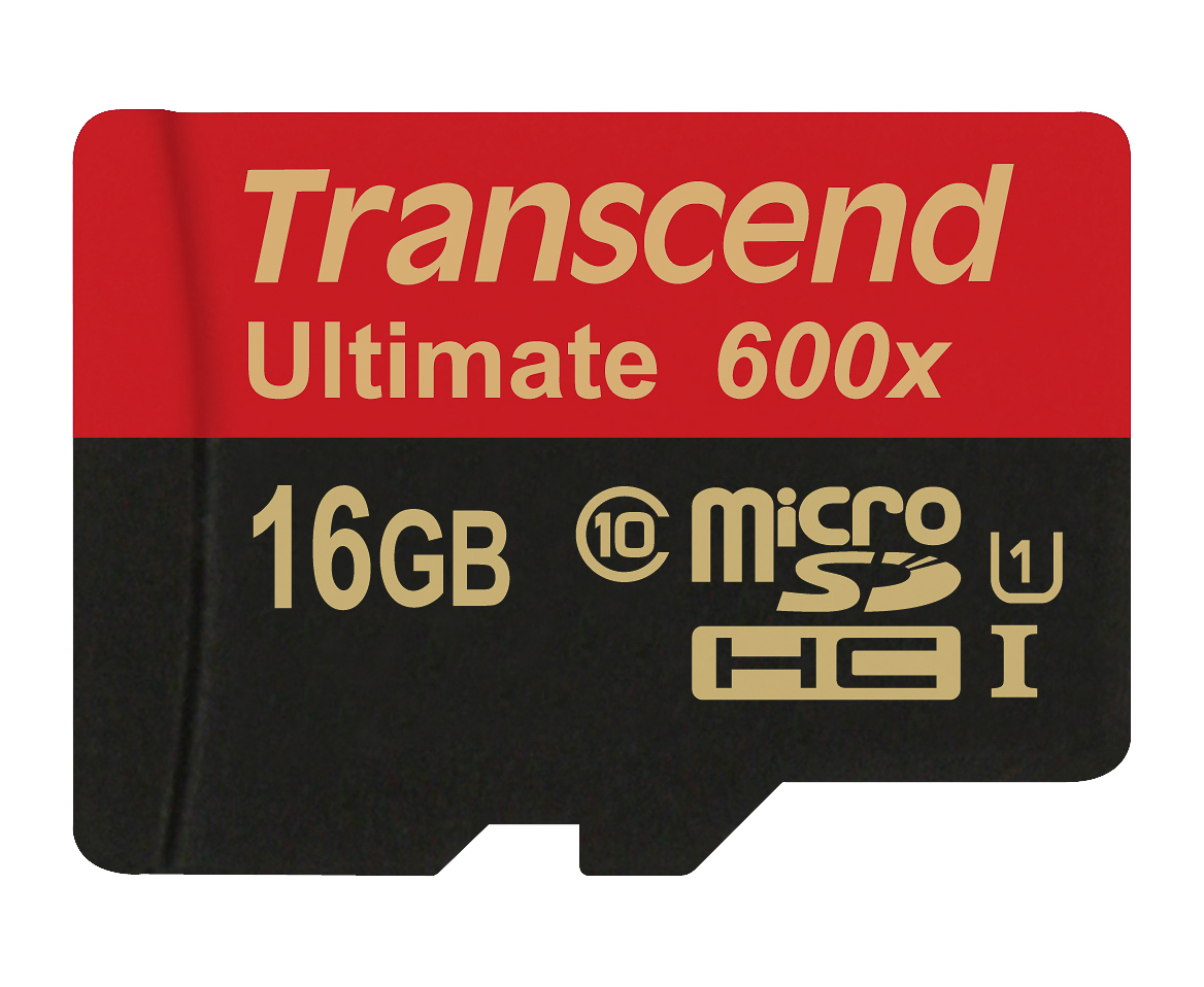 Transcend 16 GB MicroSDHC, MicroSDXC microSD, Class 10, UHS 1 U1