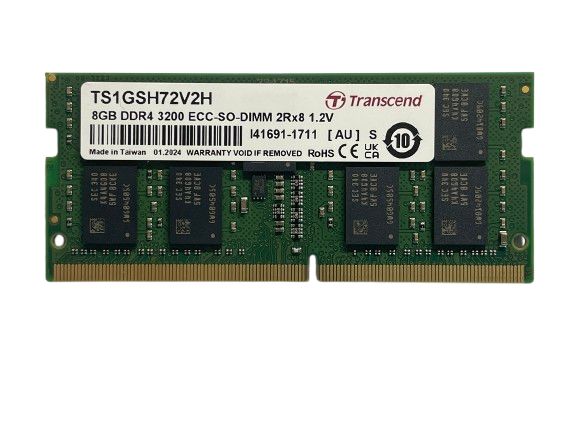 Transcend 8 GB DDR4 Desktop RAM 3200 Mbit/s, SODIMM, 1.2V