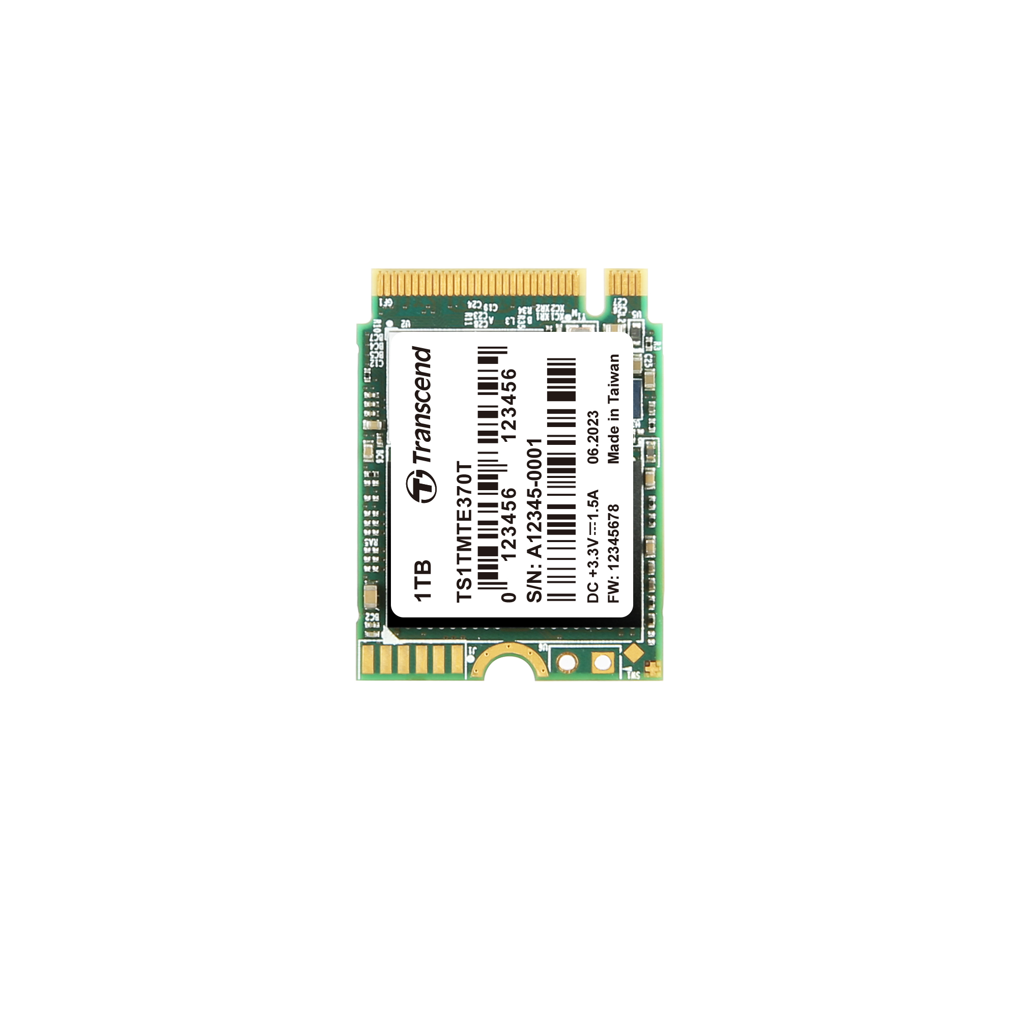 Transcend TS1TMTE370T 2230-S3-M 1 TB Internal SSD