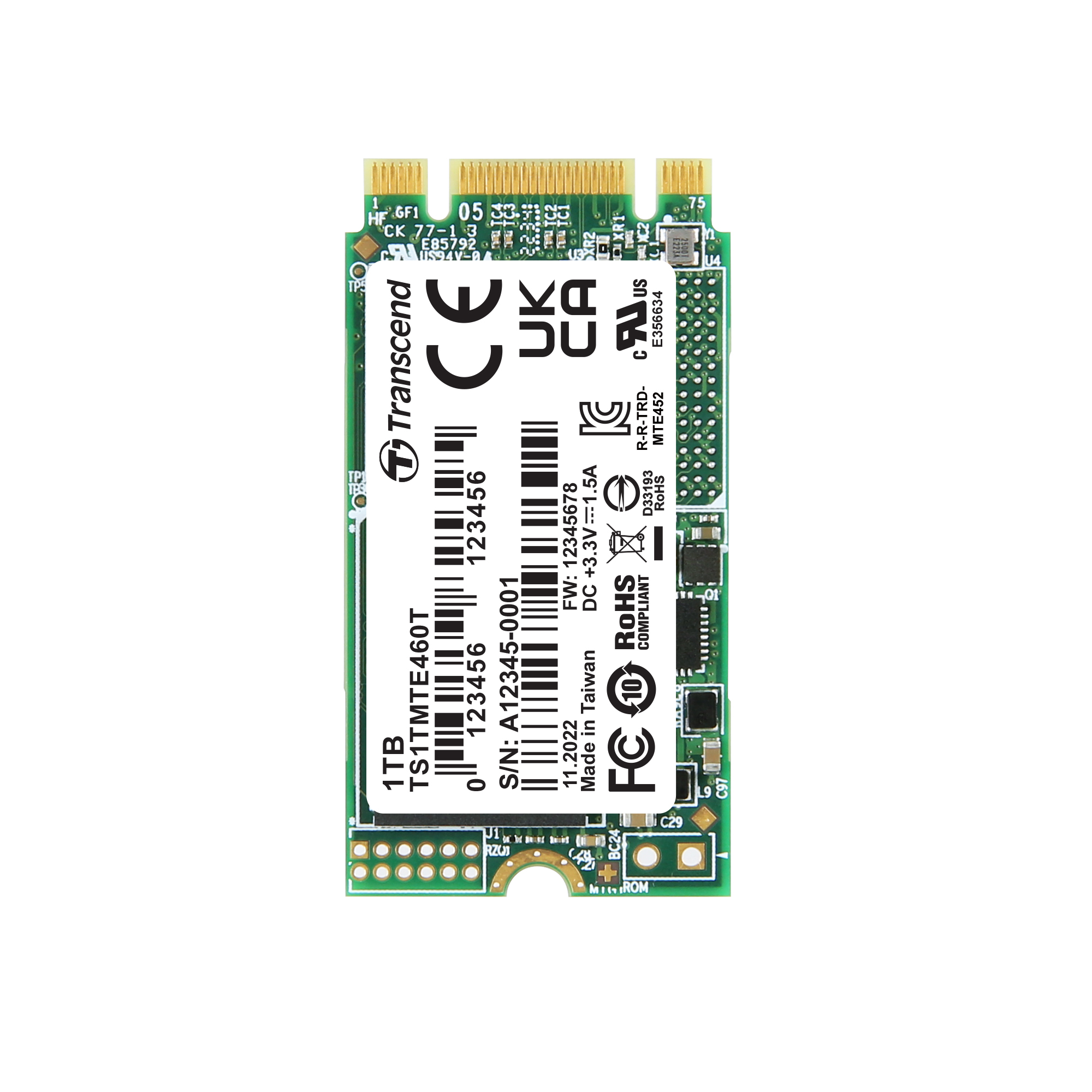 Transcend M.2 1 TB Internal SSD