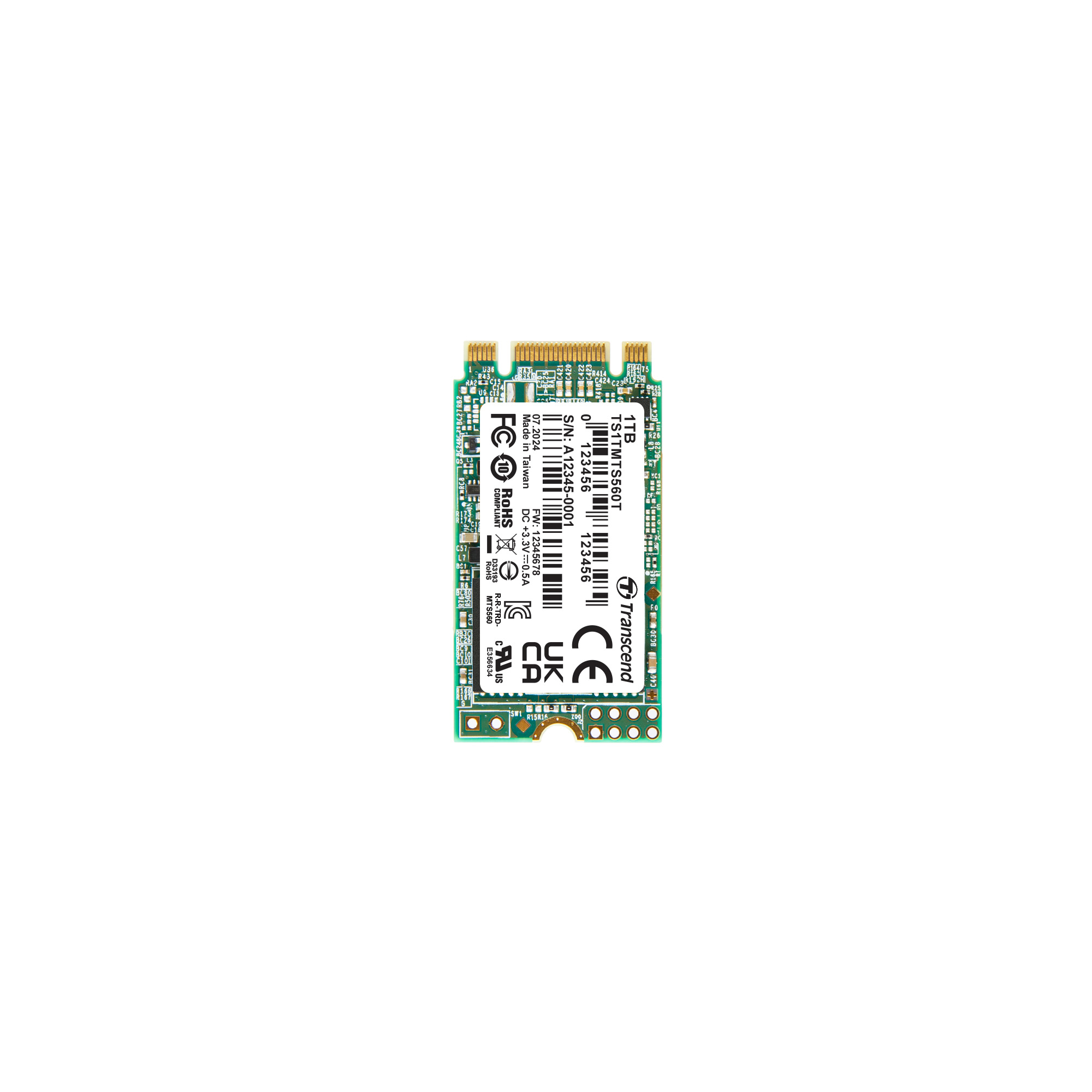 Transcend M.2 1 TB Internal SSD