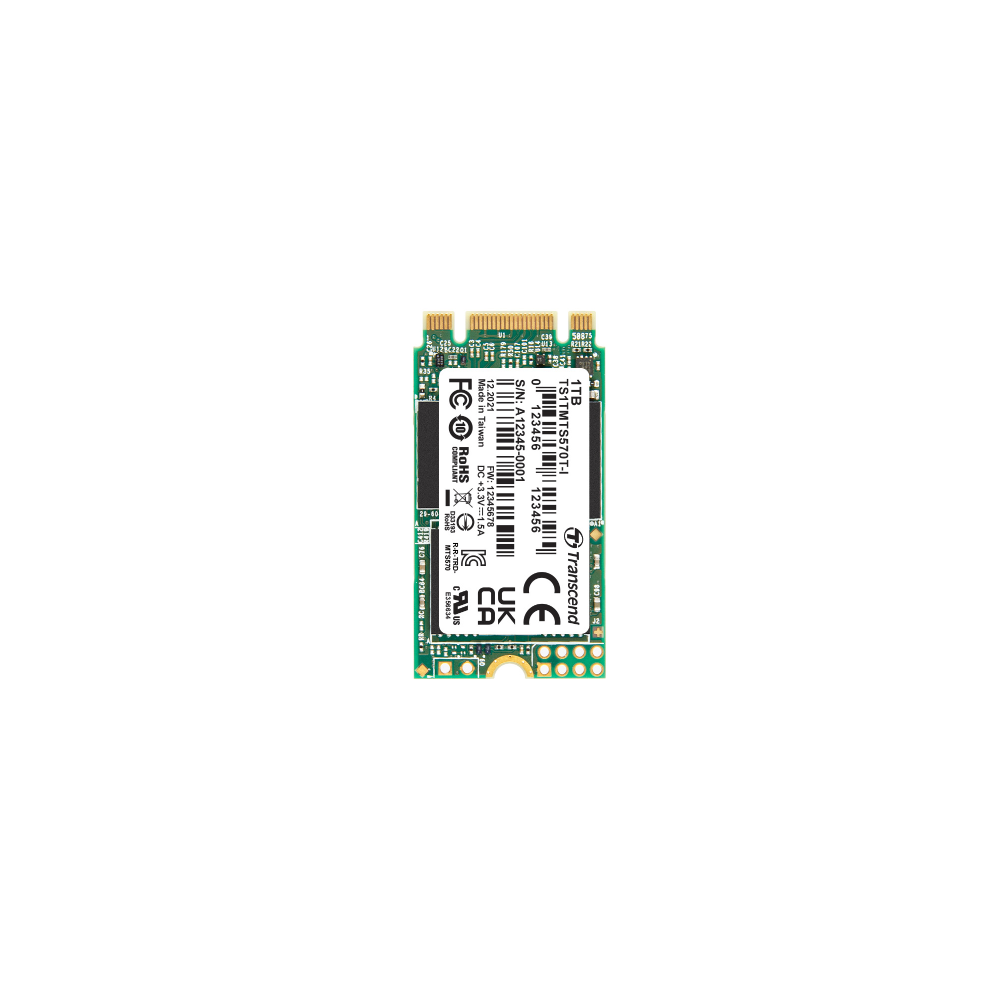 Transcend M.2 1 TB Internal SSD