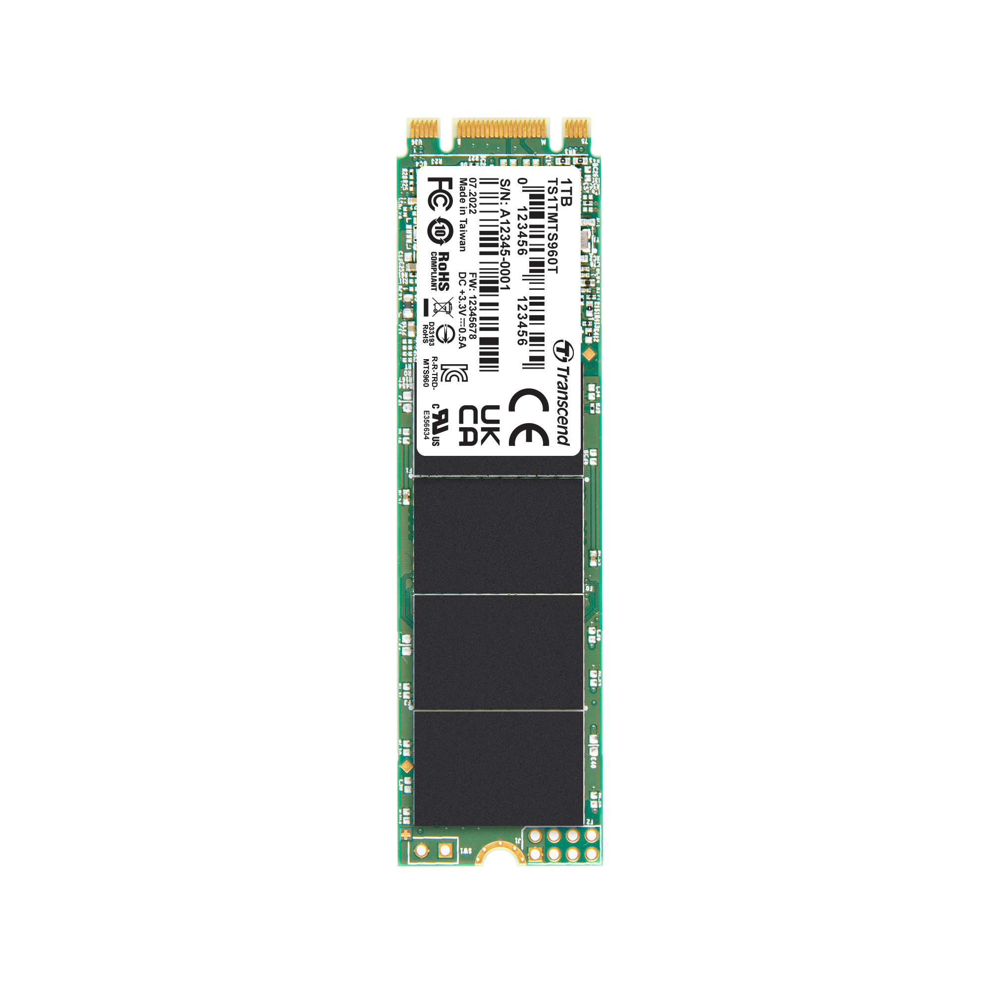 Transcend M.2 1 TB Internal SSD