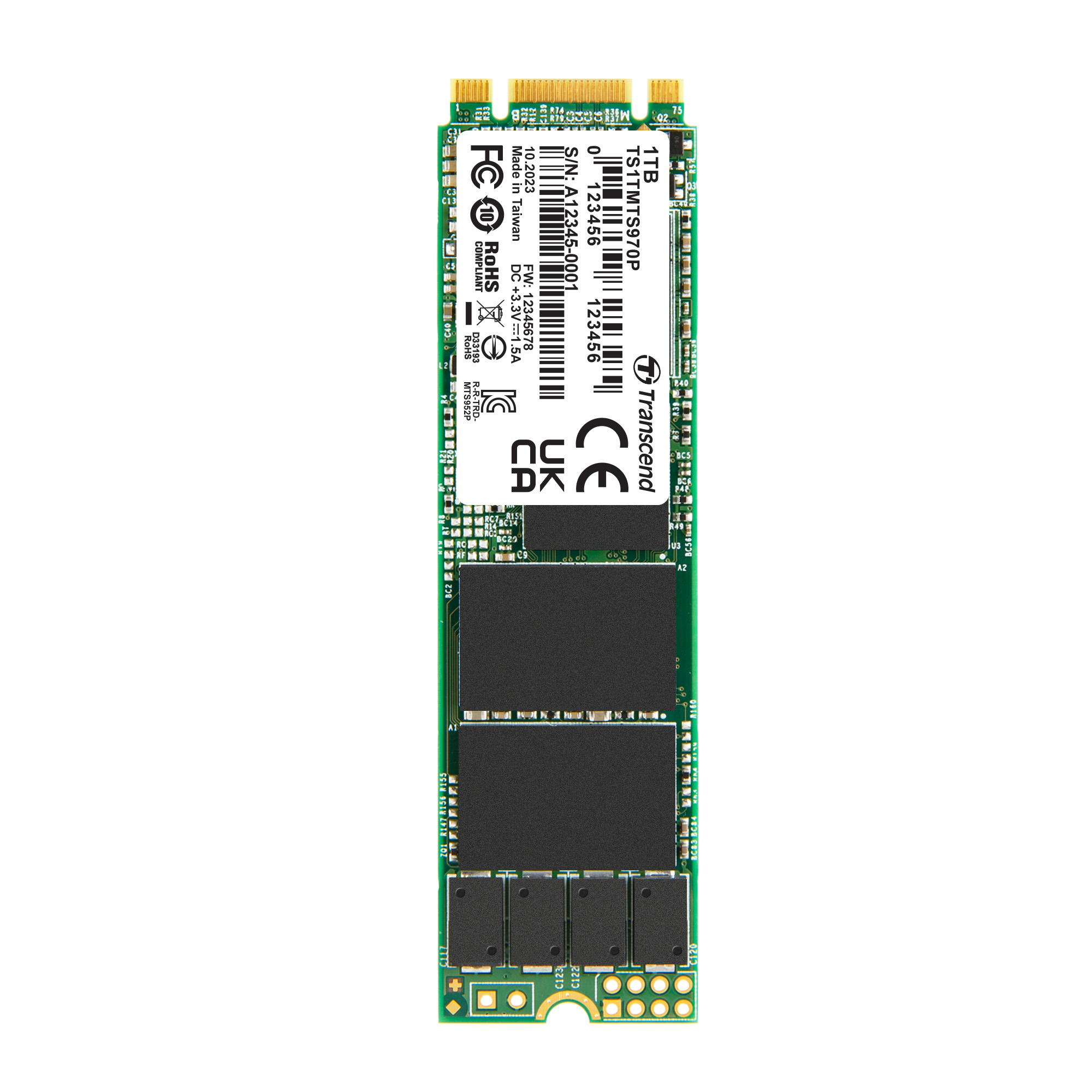 Transcend TS1TMTS970P M.2 (2280) 1 TB Internal SSD