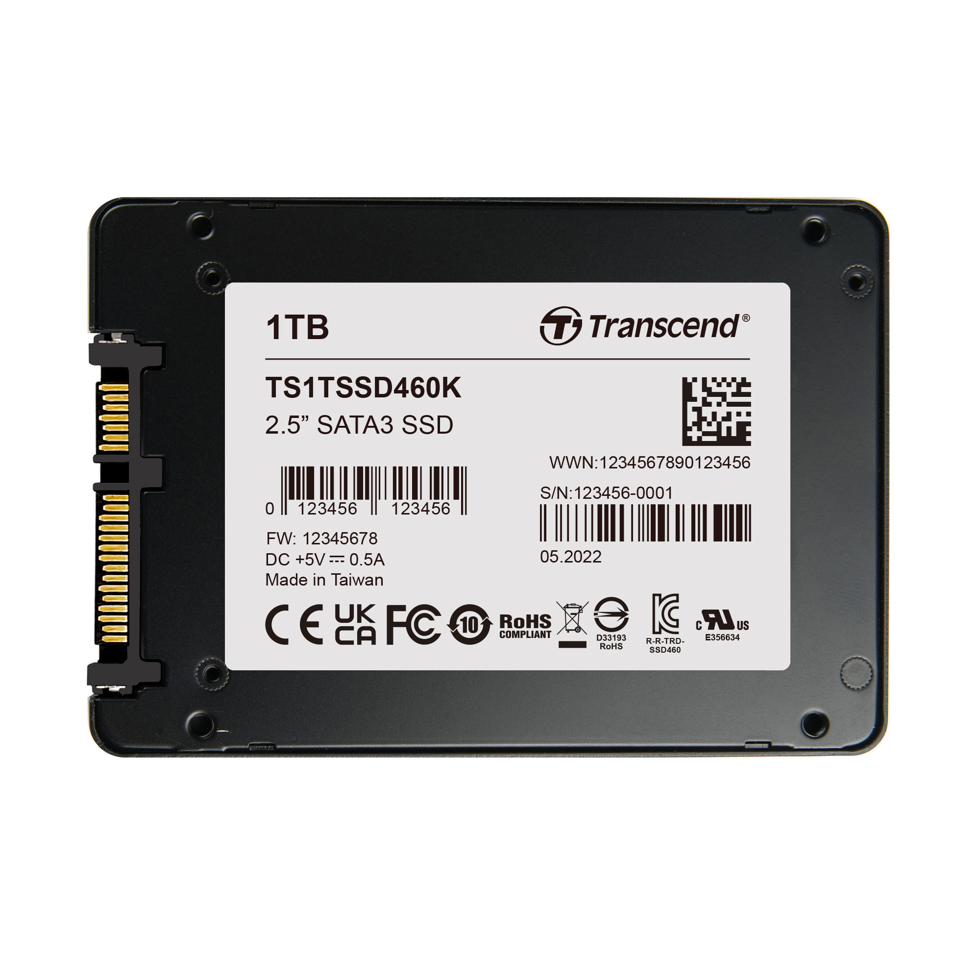 Transcend 2.5 in 1 TB Internal SSD