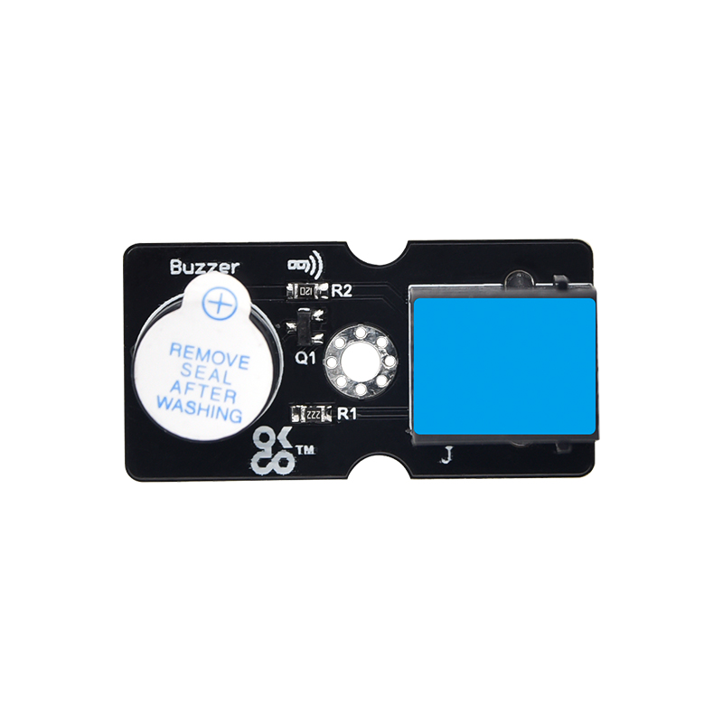 Okdo Active Buzzer Module Sensor Board for Oscillation Circuit, 12x9.5MM 5V Active Buzzer Component Micro:bit and