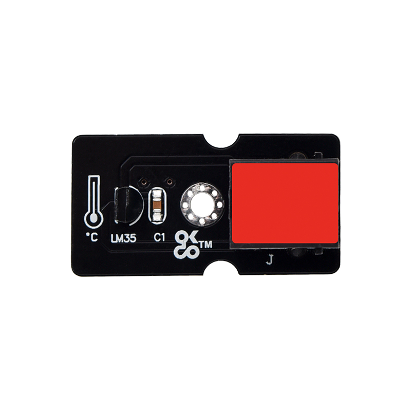 Okdo LM35 Temperature Sensor Module Temperature Sensor Temperature Sensor Board for TS2151 Micro:bit and Arduino