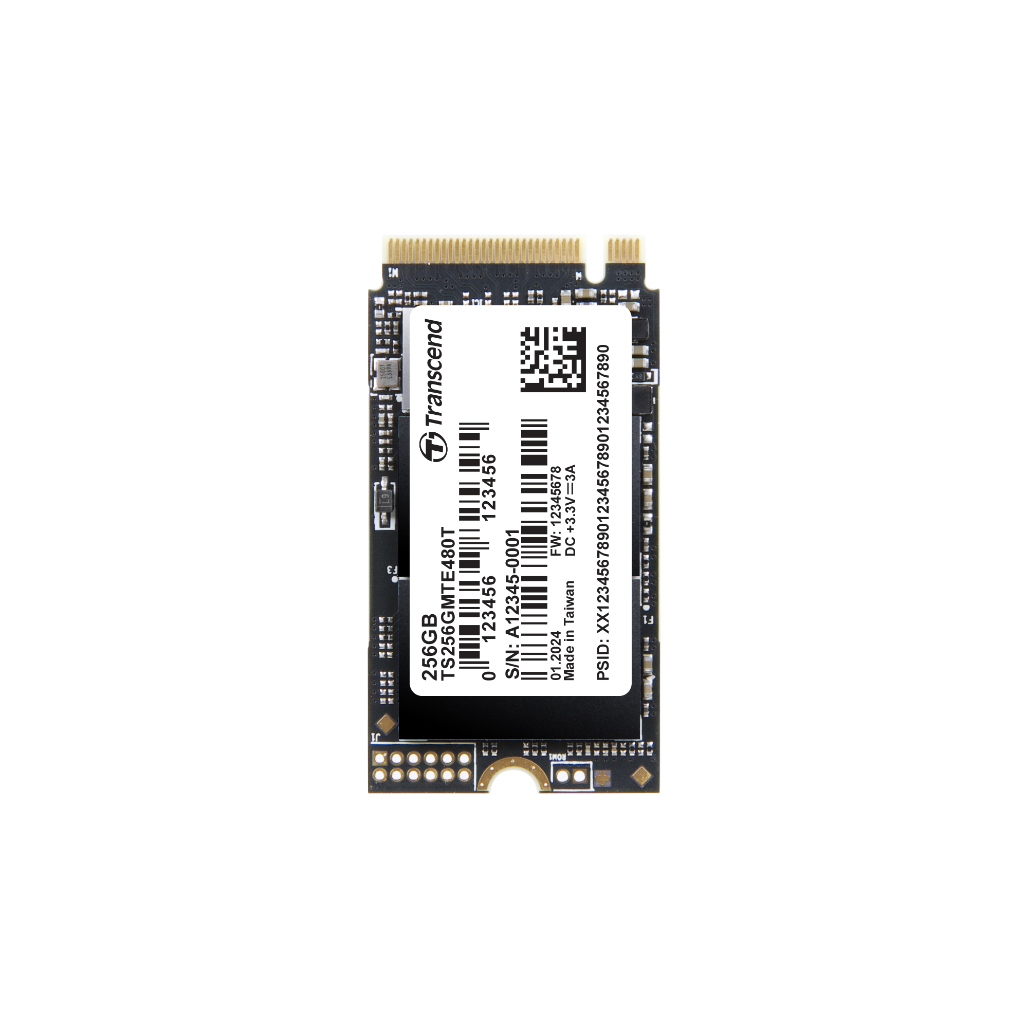 Transcend TS256GMTE480T M.2 (2242) 2 TB Internal SSD