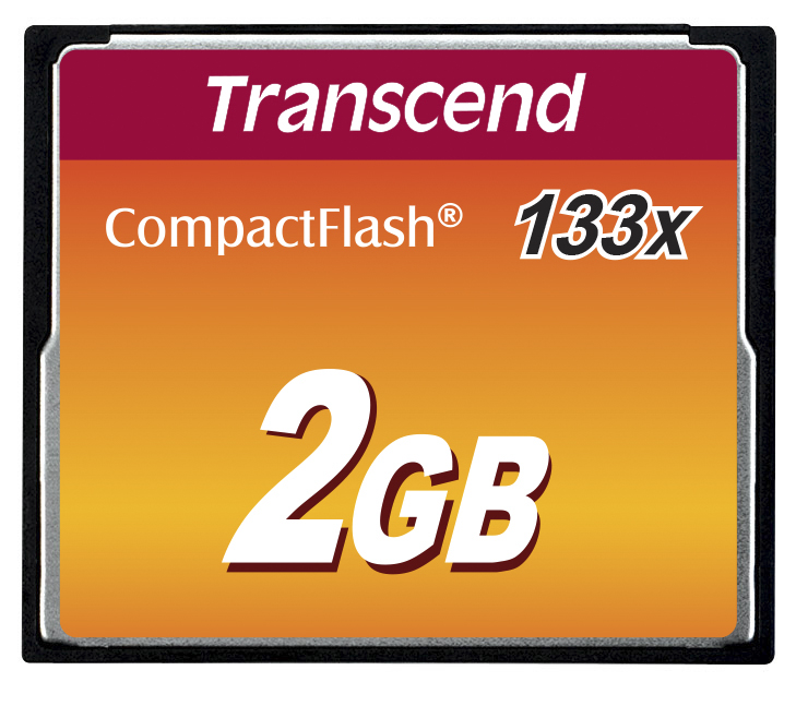 Transcend Compact Flash 2 GB MLC Compact Flash Card