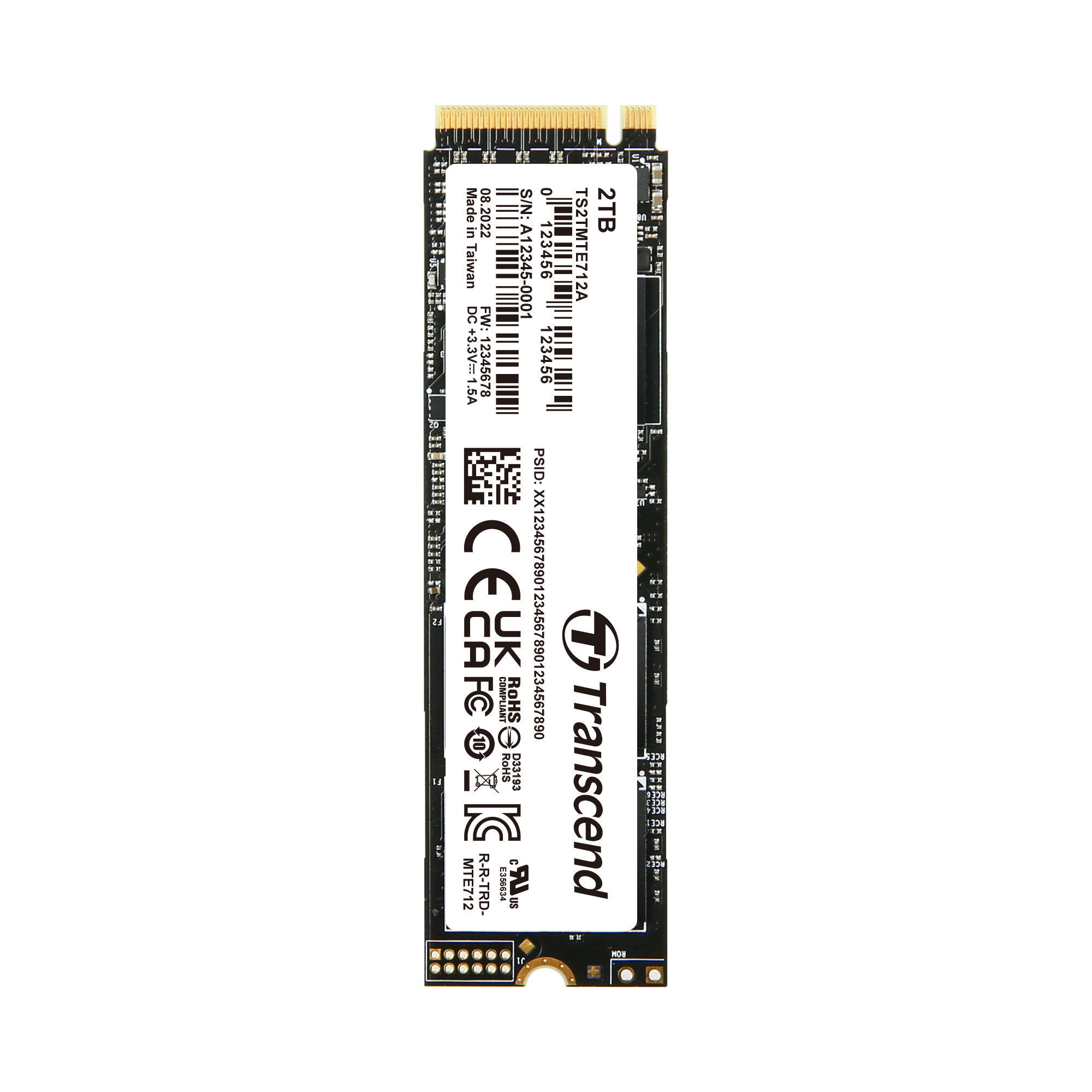 Transcend M.2 2 TB Internal SSD
