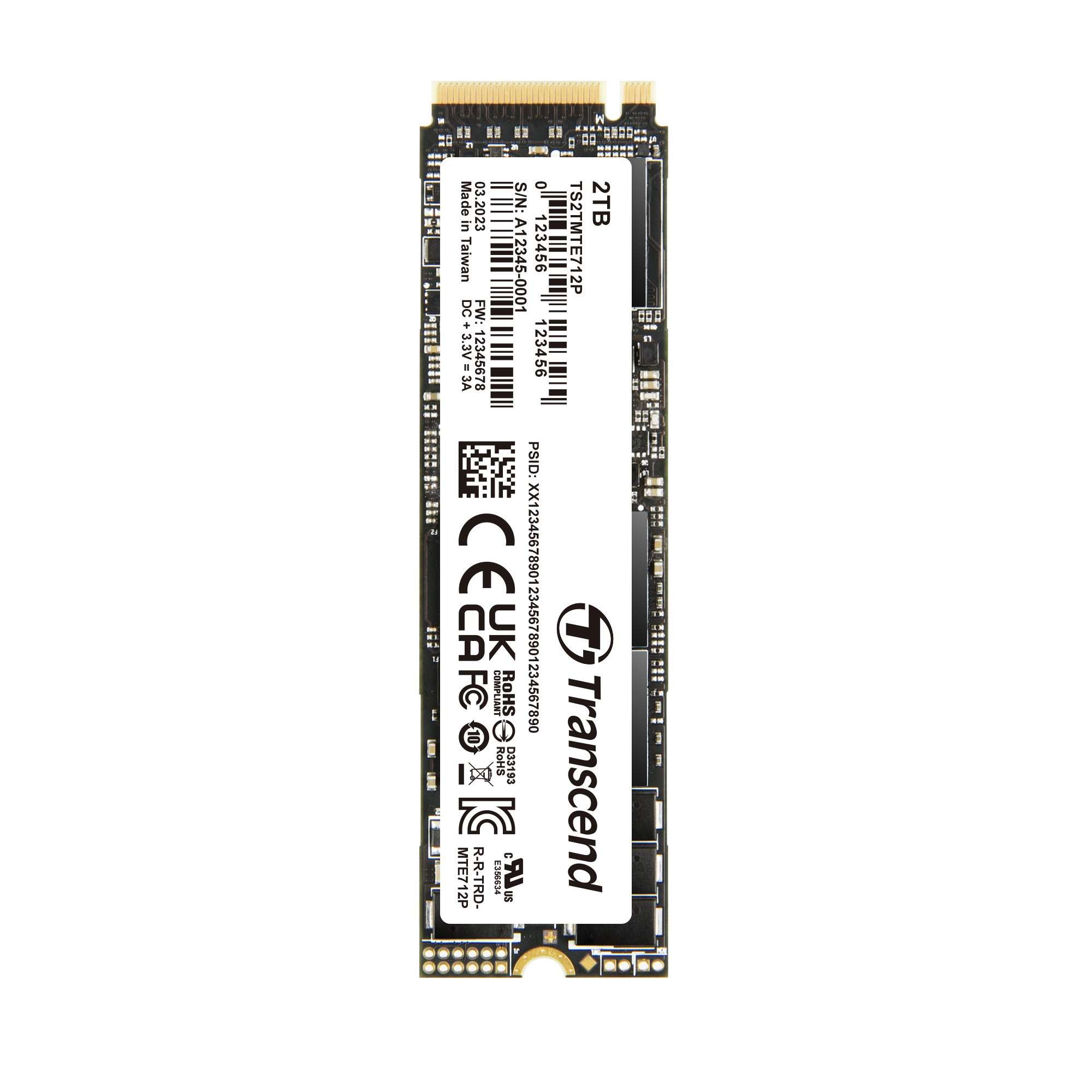Transcend M.2 2 TB Internal SSD