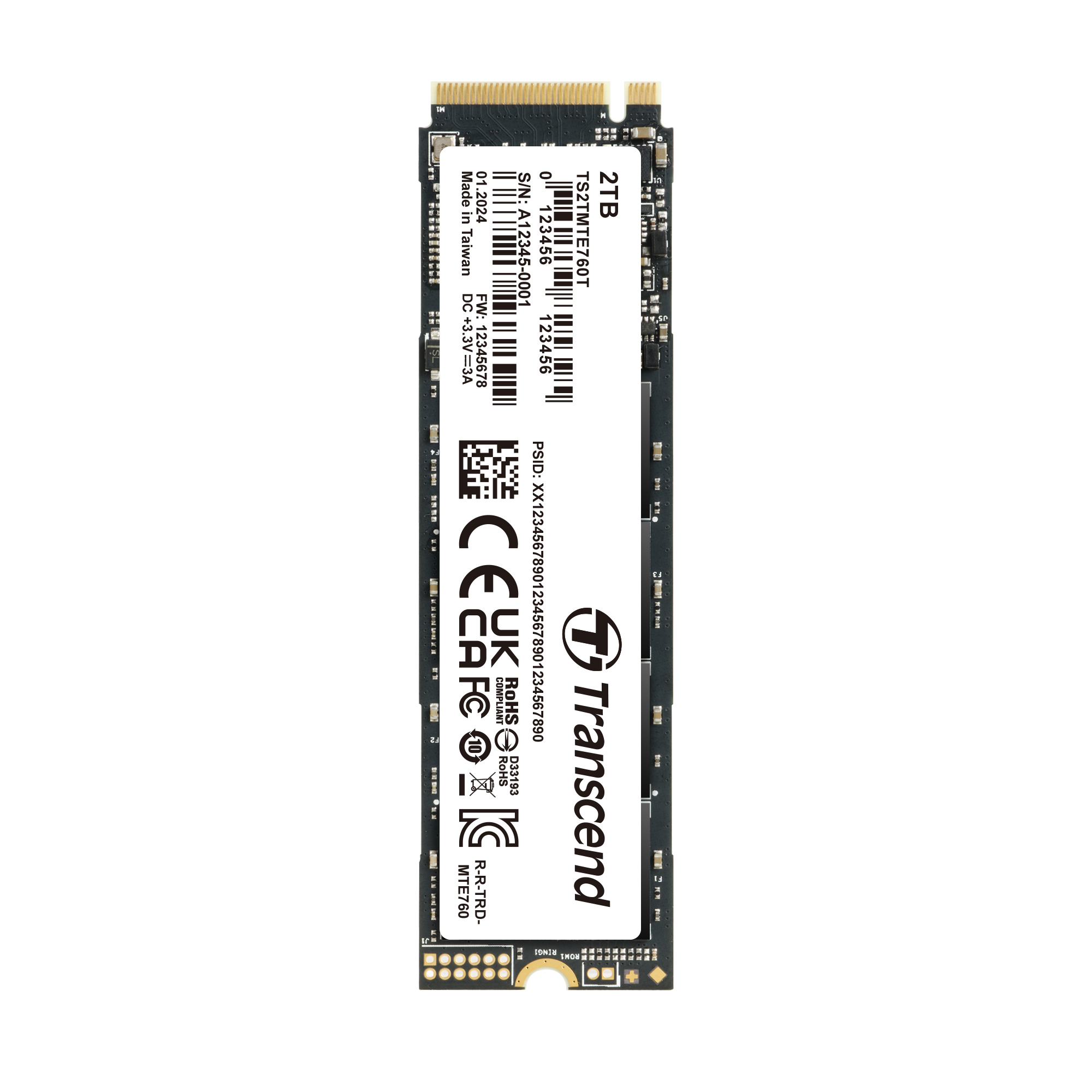 Transcend M.2 2 TB Internal SSD