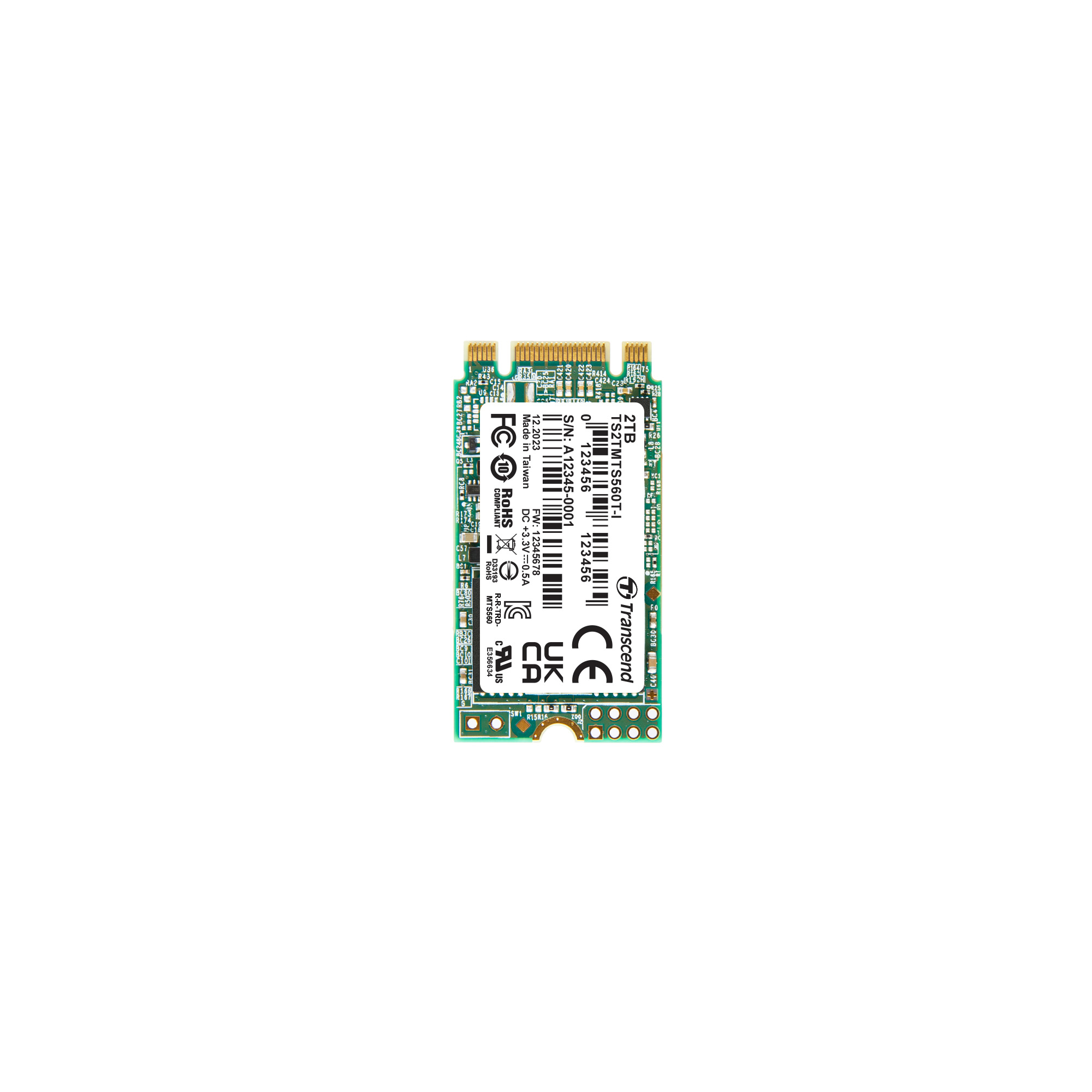Transcend M.2 2 TB Internal SSD
