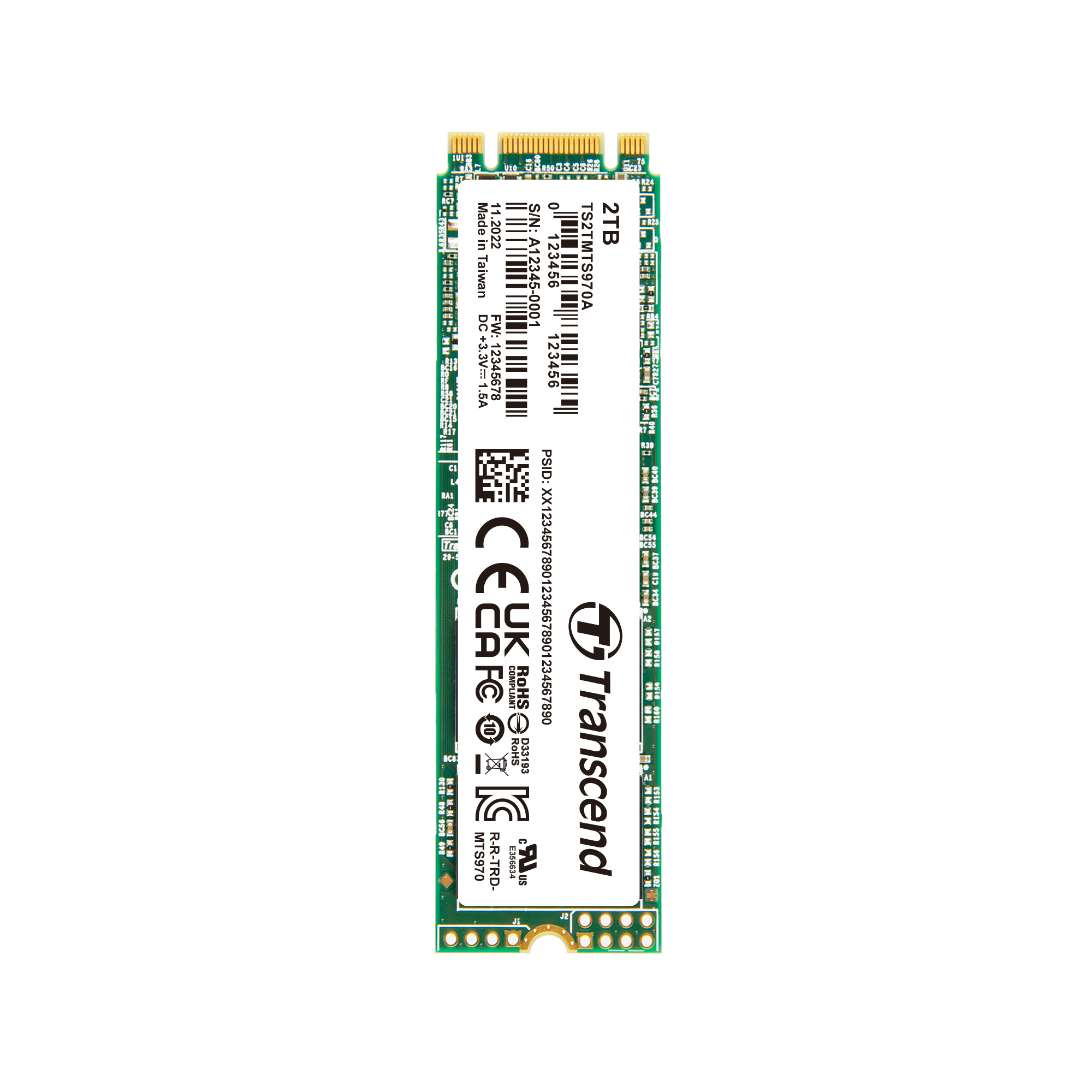 Transcend M.2 2 TB Internal SSD