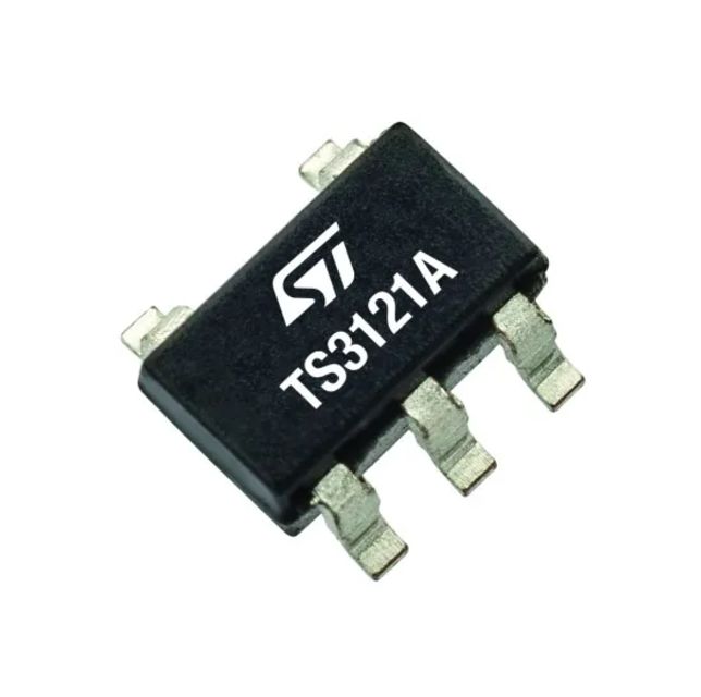 TS3121AILT STMicroelectronics 1-Channel Comparator Open Drain O/P, 60 ns 5.5 V 1.7 V 5-Pin SOT-23-5