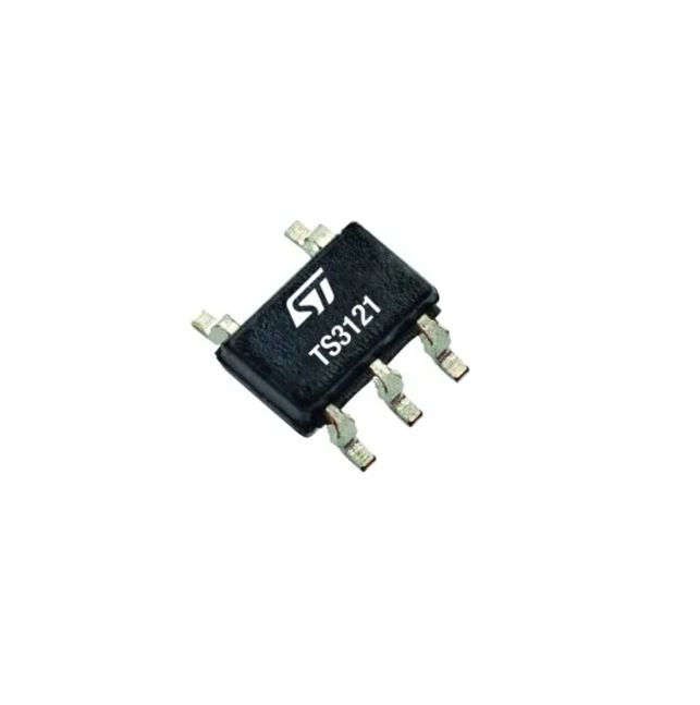TS3121IYCT STMicroelectronics 1-Channel Comparator Open Drain O/P, 60 ns 5.5 V 1.7 V 5-Pin SC-70-5