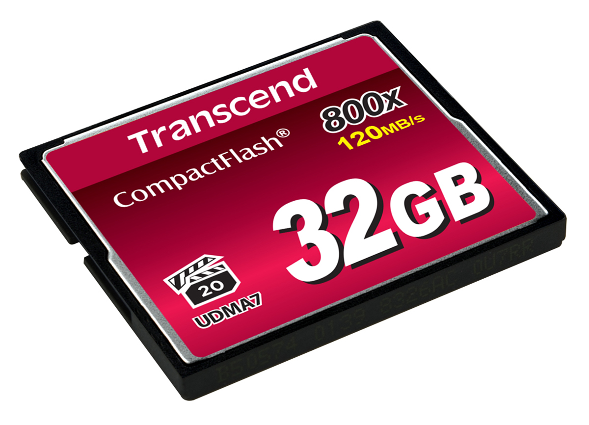ts32gcf800 Transcend Compact Flash 32 GB MLC Compact Flash Card