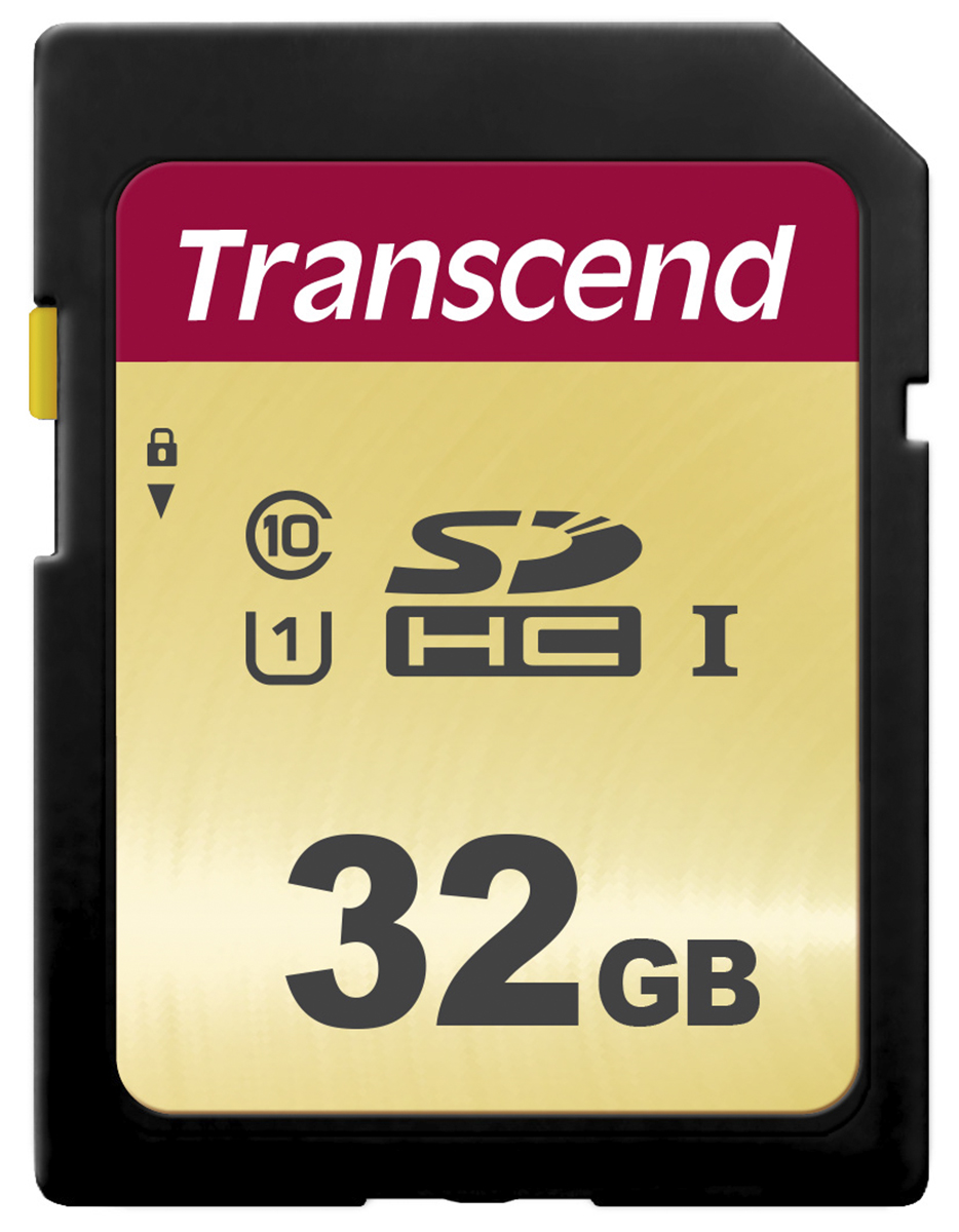 Transcend 32 GB SDHC SD Card, Class 10