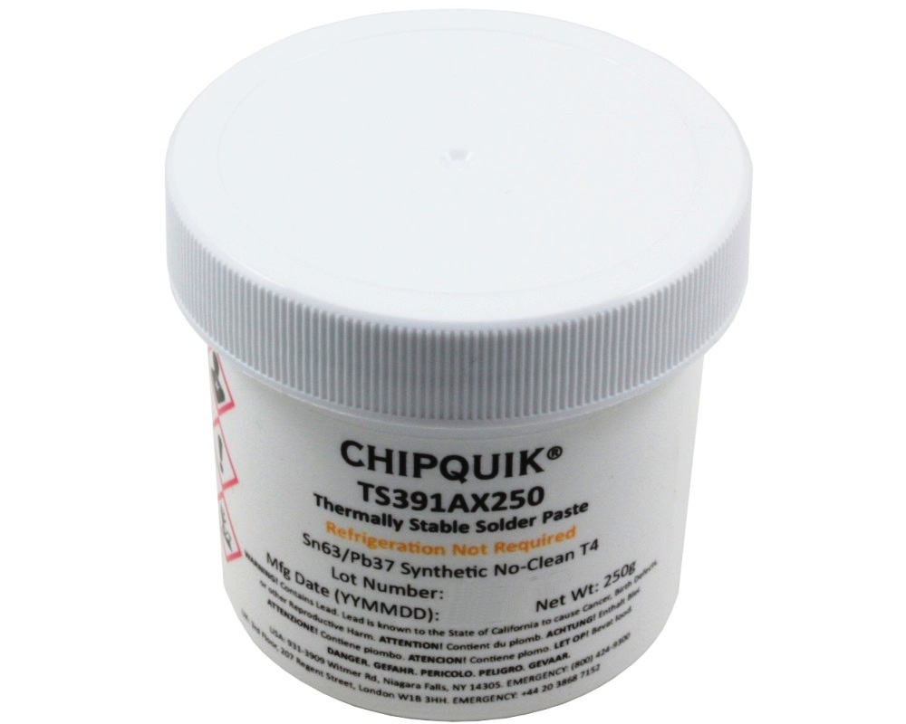 CHIPQUIK Solder Paste, 250 g Jar
