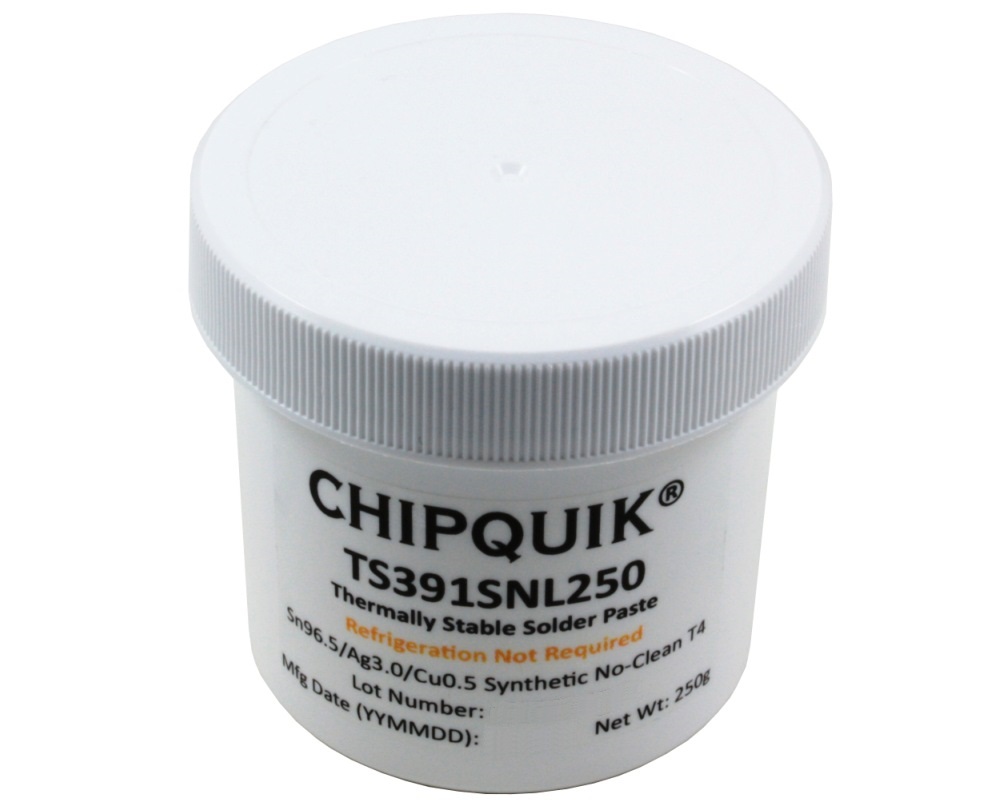 CHIPQUIK Lead Free Solder Paste, 250 g Jar