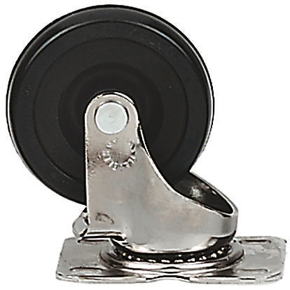 Revvo Swivel Castor, 100 kg Capacity, 100 mm Wheel, Rubber