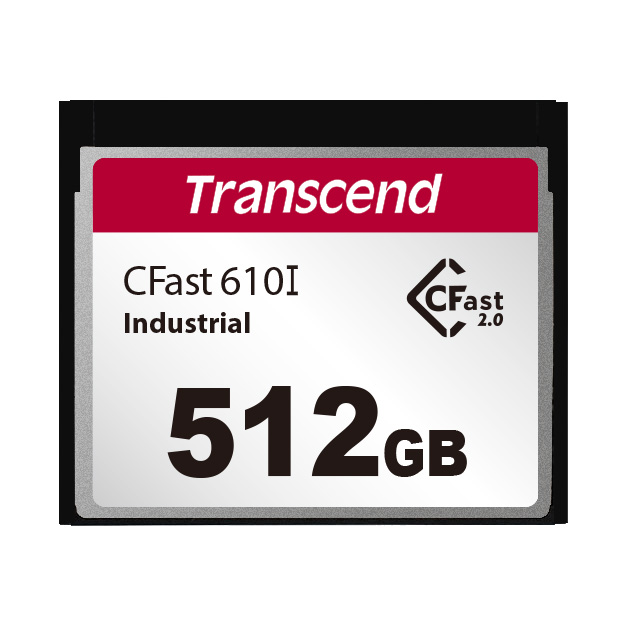 Transcend, 512 GB Cfast Card 550 Mbps 3D