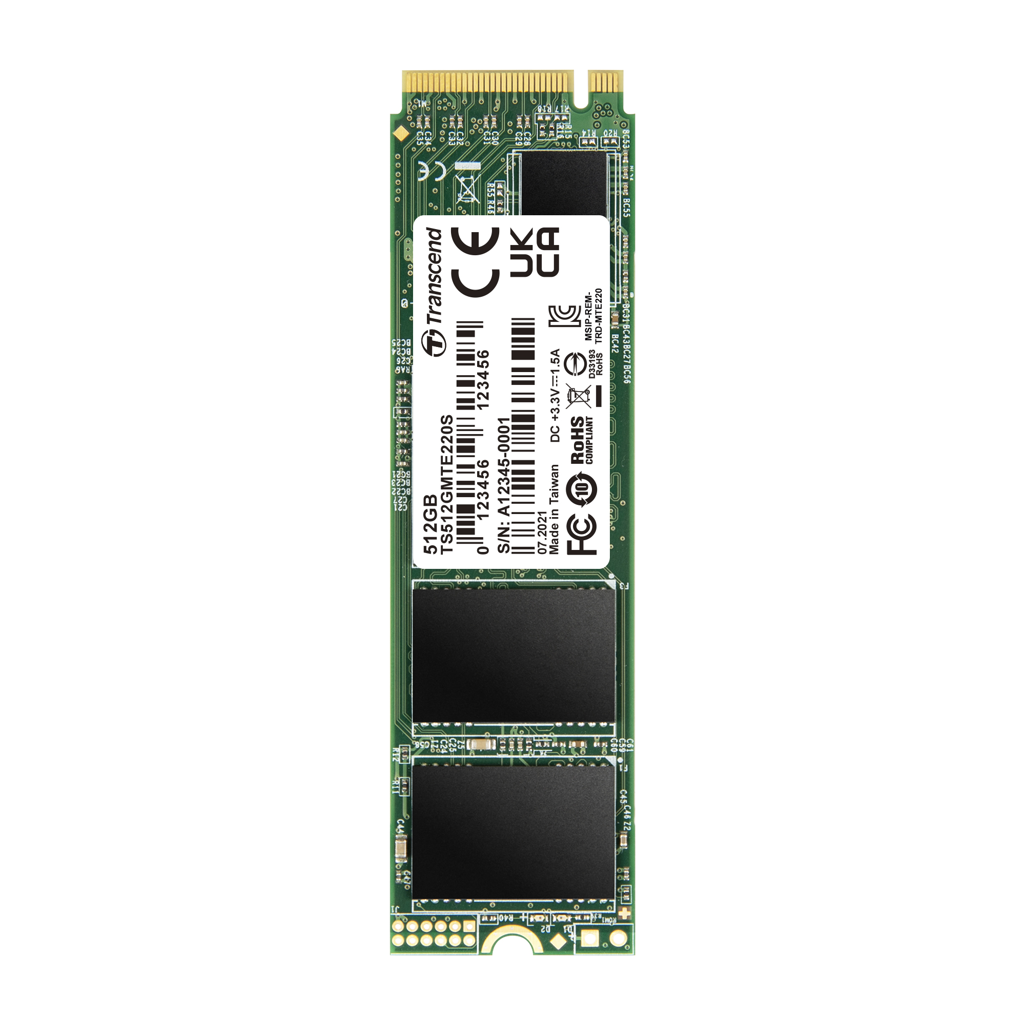 Transcend MTE220S M.2 512 GB Internal SSD