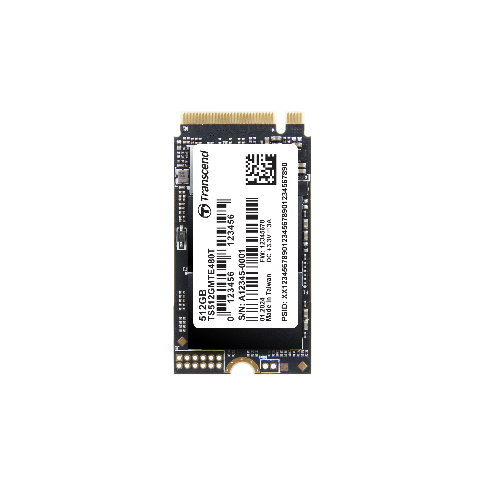 Transcend MTE480T M.2 (2242) 2 TB Internal SSD