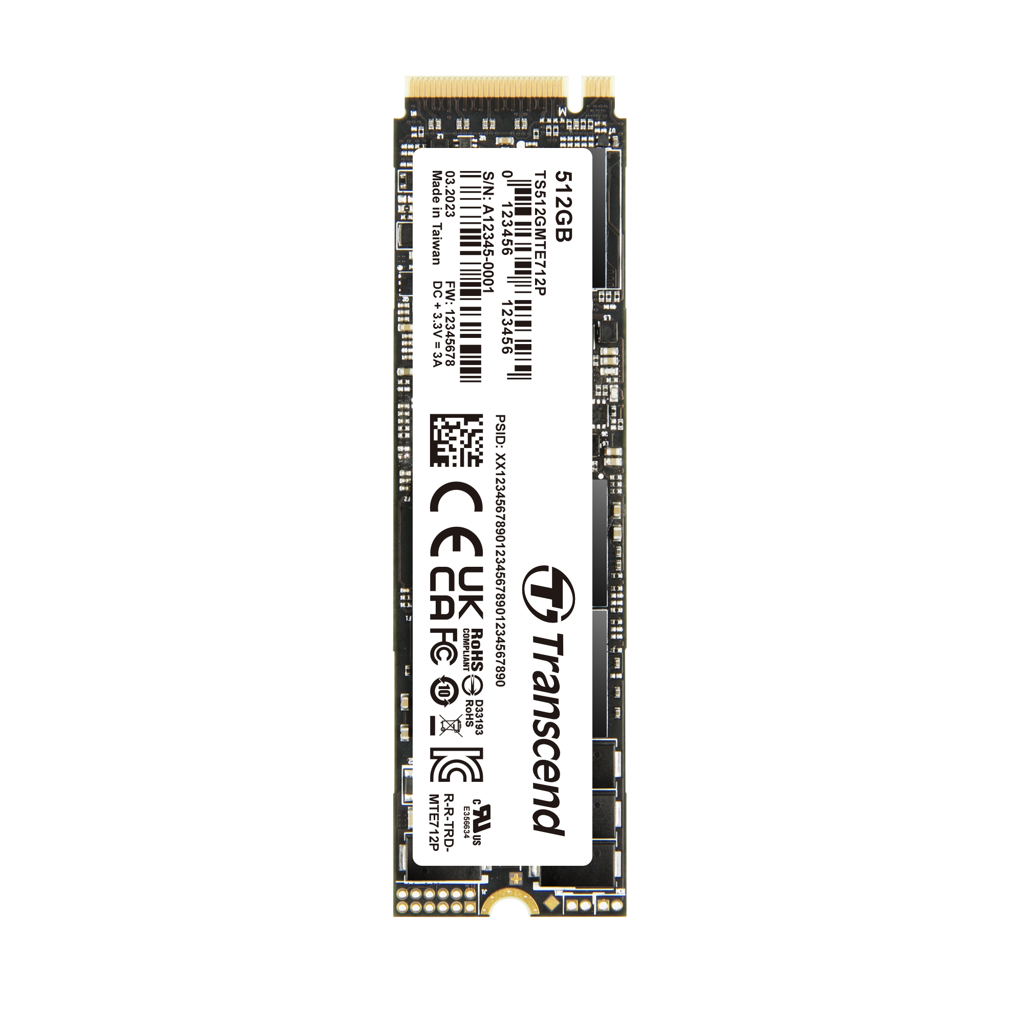 Transcend M.2 512 GB Internal SSD