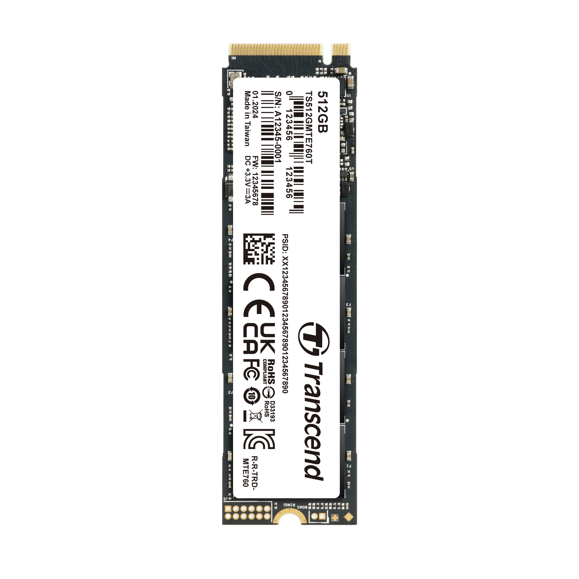 Transcend M.2 512 GB Internal SSD
