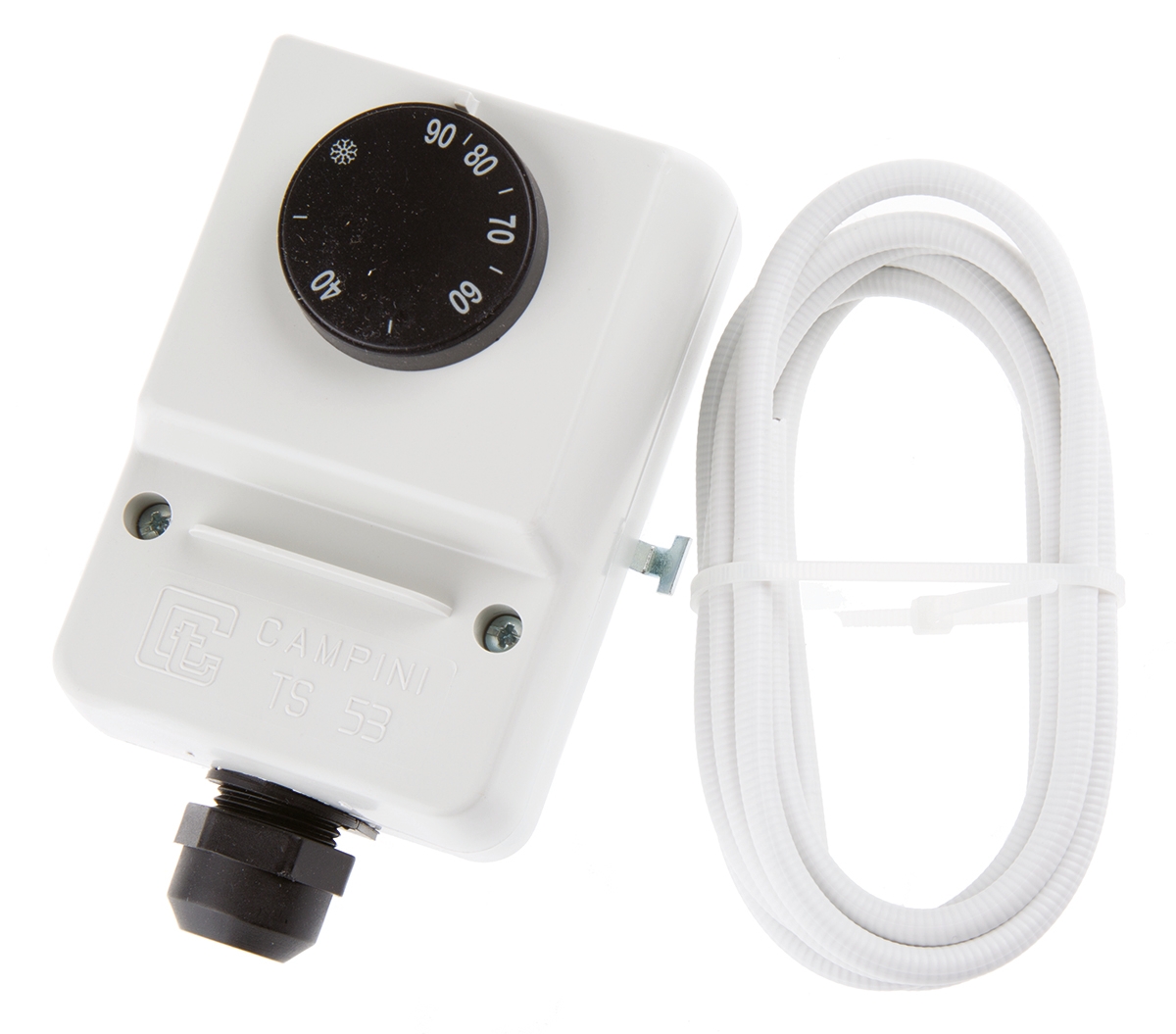 Campini Corel Spa TS Thermostat, 16 A, 250V ac, 90 °C, 17 °C