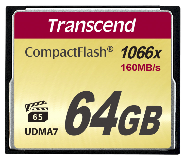 Transcend Compact Flash 64 GB MLC Compact Flash Card