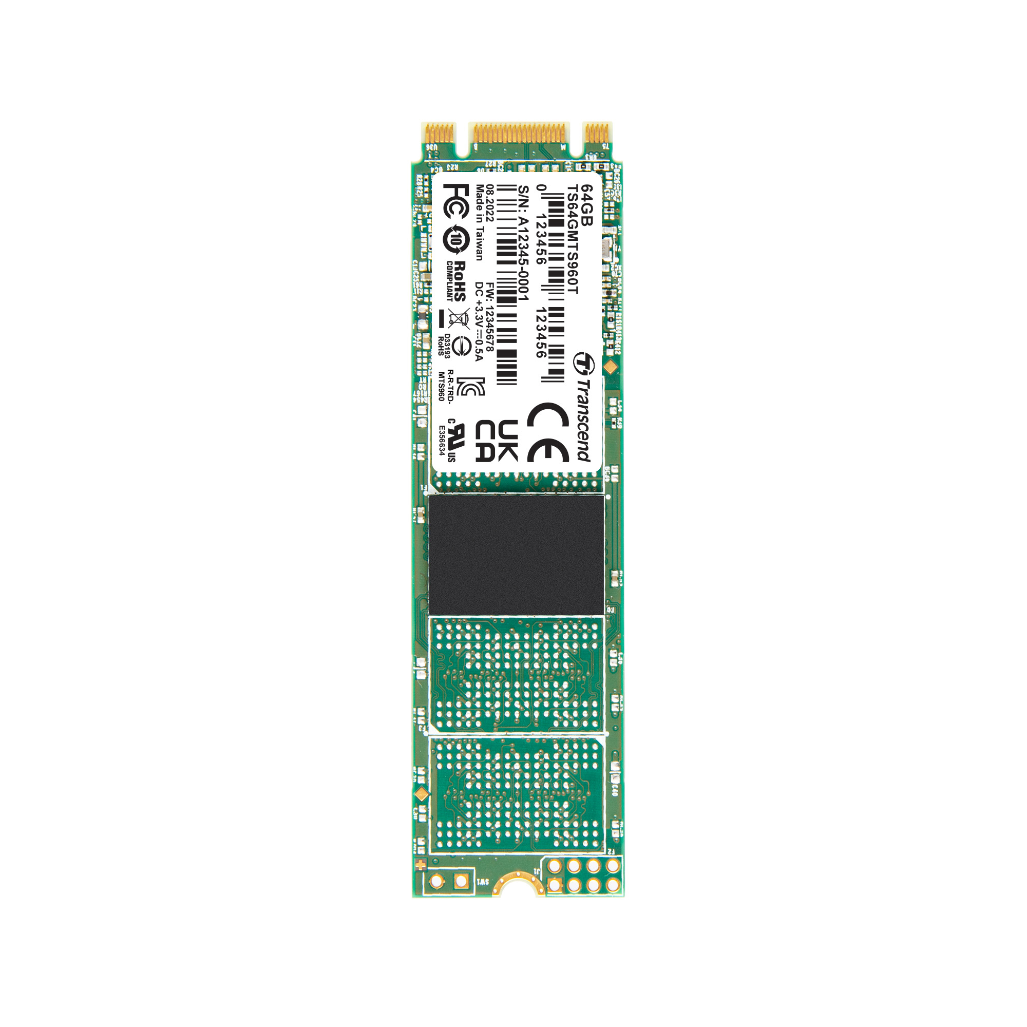 Transcend M.2 64 GB Internal SSD