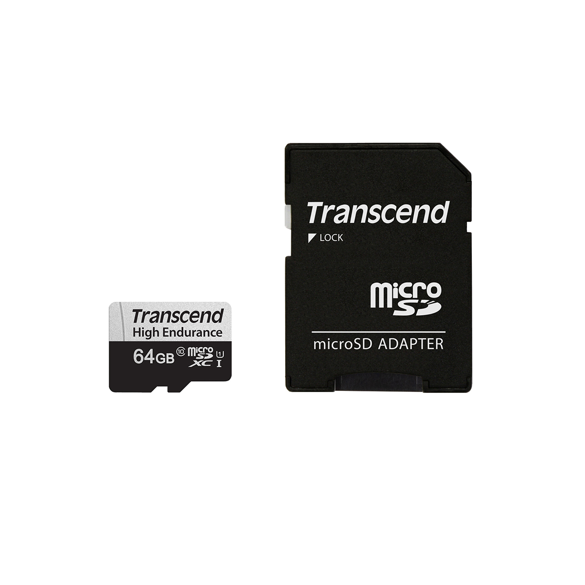 ts64gusd350v Transcend 64 GB MicroSDXC microSD, Class 10, UHS I U1