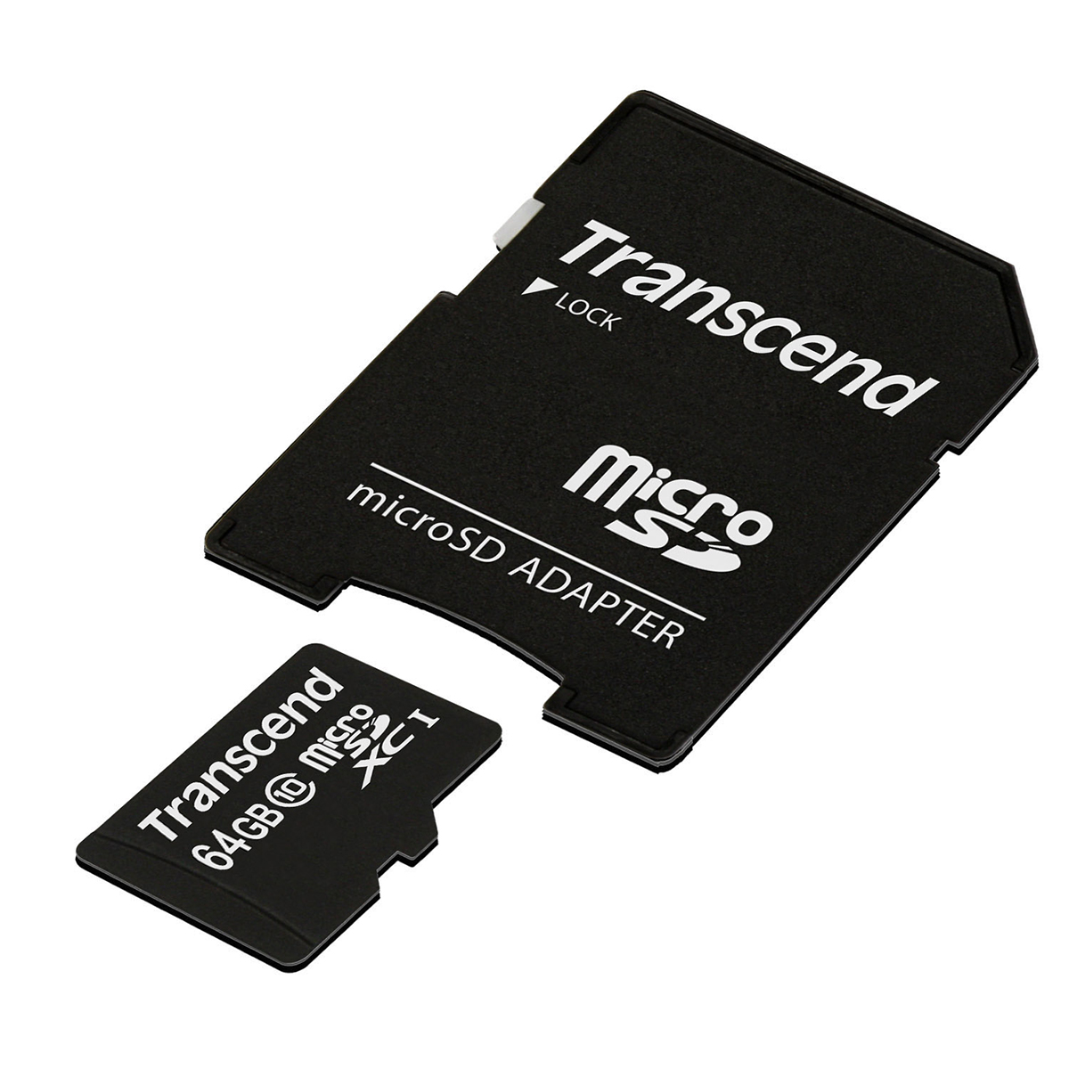 ts64gusdxc10 Transcend 64 GB MicroSDHC, MicroSDXC microSD, Class 10