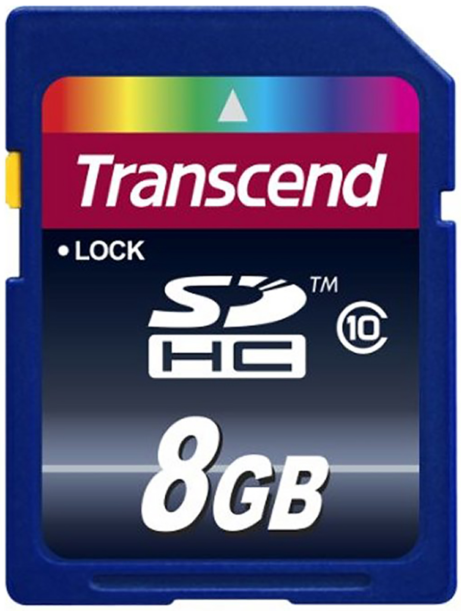 Transcend 8 GB Industrial Grade SDHC SD Card, Class 10