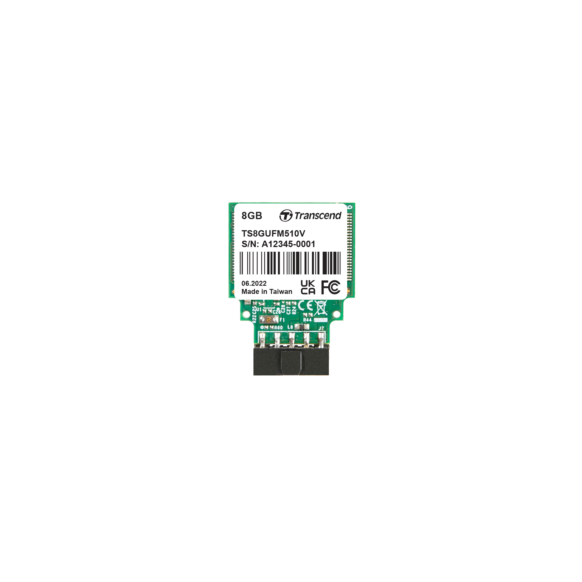 Transcend TS8GUFM510V 8 GB USB 2.0 USB Flash Drive