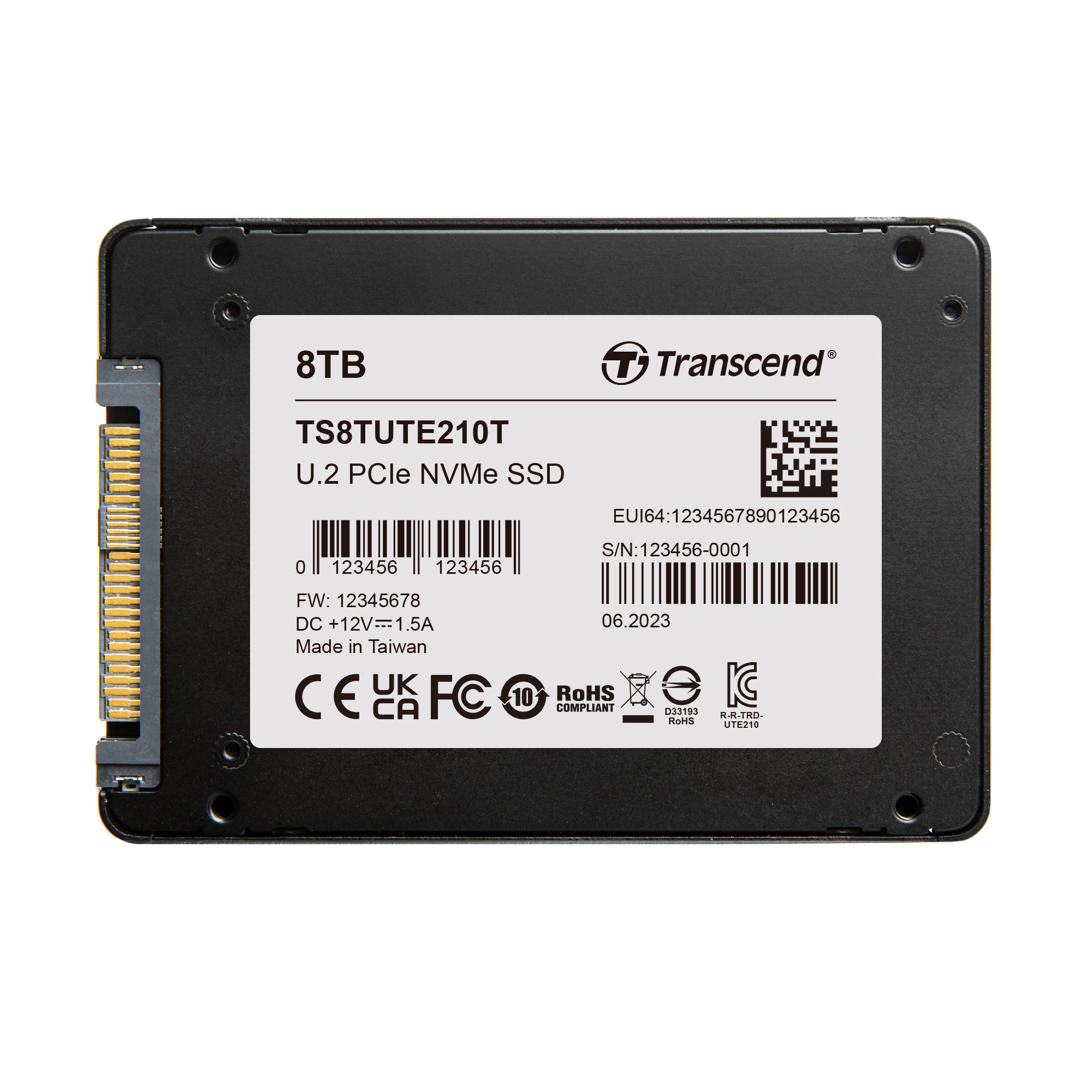 Transcend 2.5 in 8 TB Internal SSD