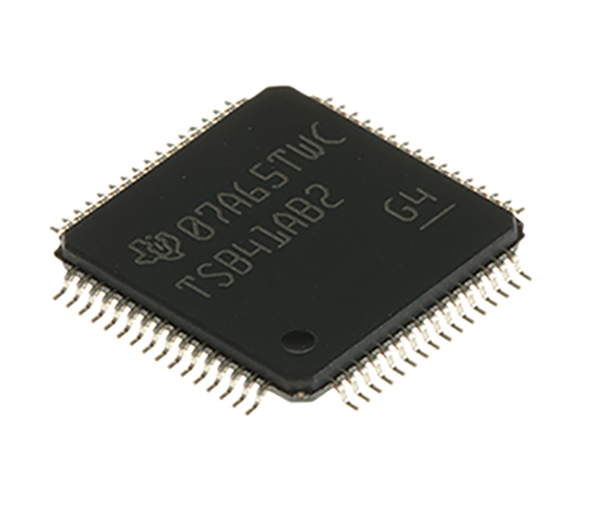 Texas Instruments 3.6 V 3 V Differential Cable Transceiver 64-Pin HTQFP, TSB41AB2PAP