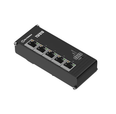 Teltonika TSF010000000 Unmanaged 5 Port Ethernet Switch