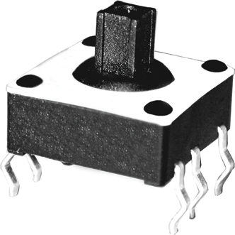 KNITTER-SWITCH Tactile Switch, SPDT 50 mA 15 V dc, PCB