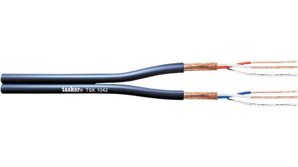 Tasker 2 Core, 0.22 mm² CSA Screened, 9.1 mm OD, 100 m, Blue