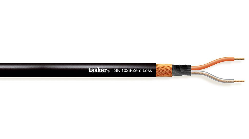 Tasker 2 Core, 0.25 mm² CSA Screened, 1.5 mm OD, 100 m, Black