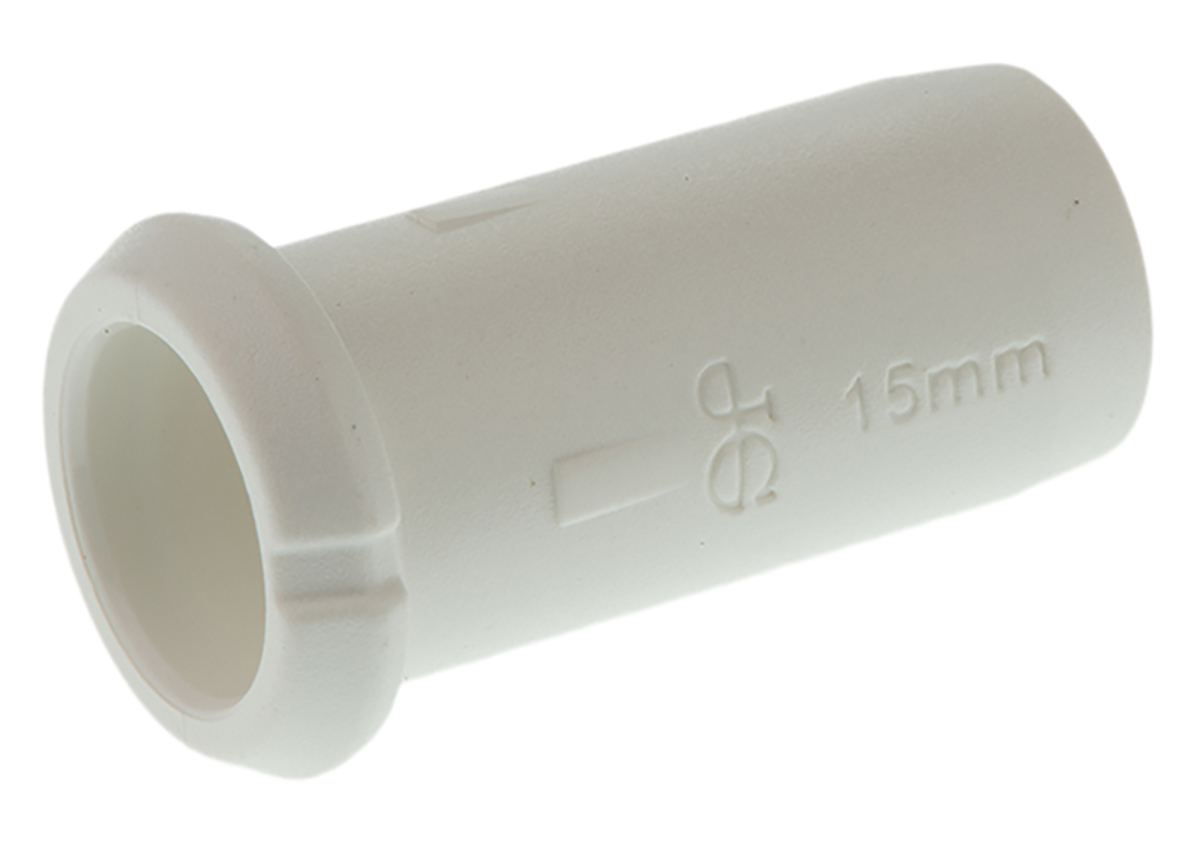 JG Speedfit Polyethylene Oxide Pipe Insert, 15 mm