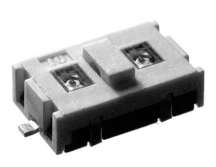 KNITTER-SWITCH Illuminated Push Button Switch, Momentary, PCB, SPST, Red, Green LED, IP40, IP67, 12 V dc 12 V ac