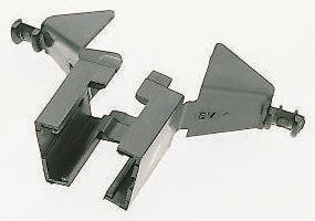 ITT Cannon TSTRECT Series Nylon Straight D-Sub Backshell, 4 Way Strain Relief