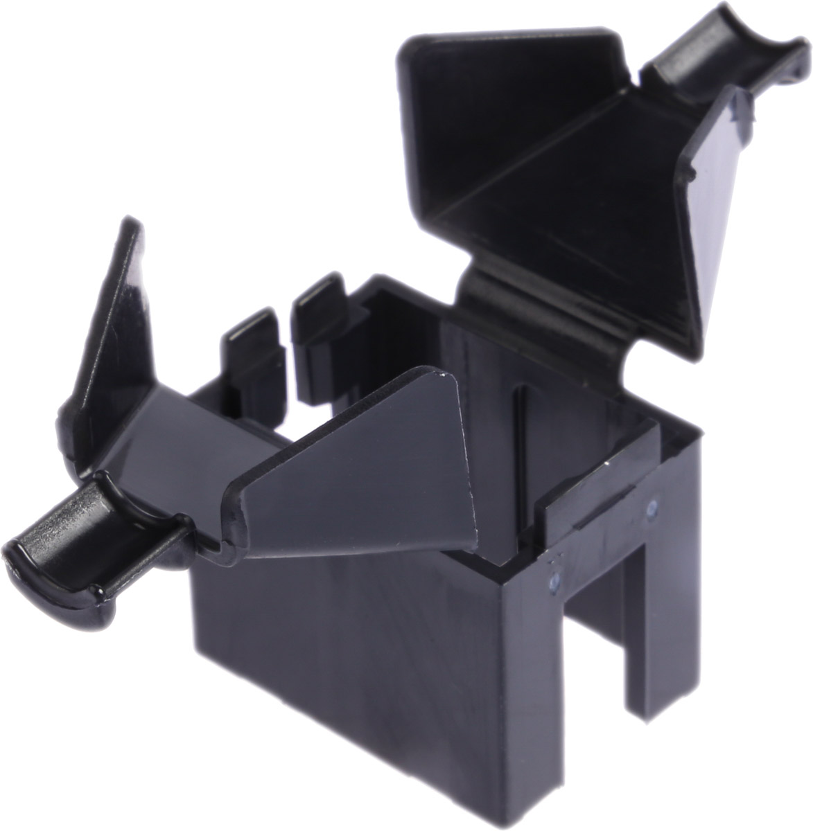 ITT Cannon TSTRECT Series ABS Straight D-Sub Backshell, 12 Way Strain Relief