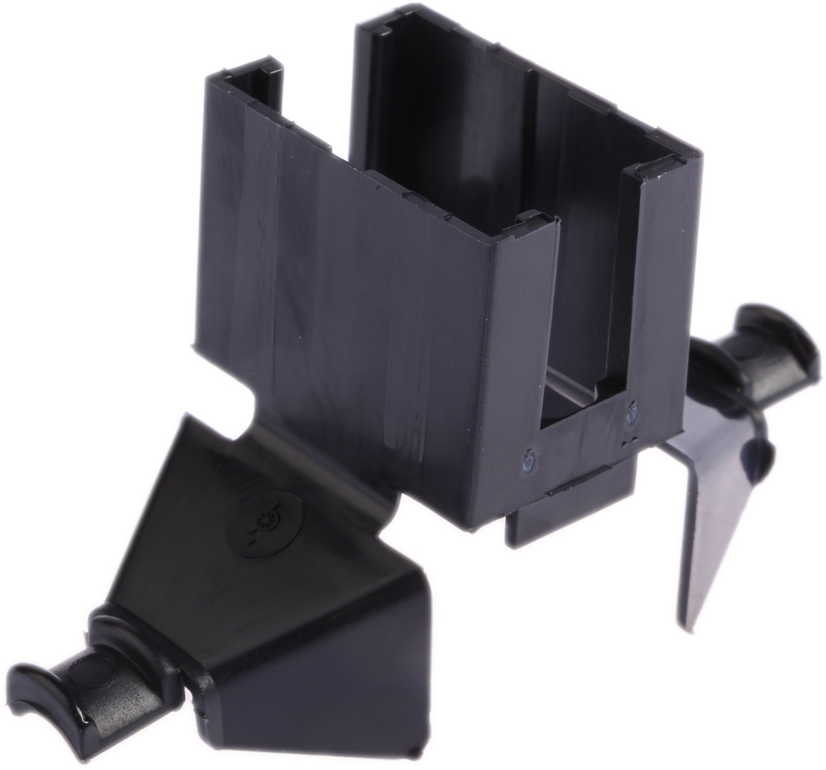 tst12ah00-192923-5980 ITT Cannon TSTRECT Series ABS Straight D-Sub Backshell, 12 Way Strain Relief