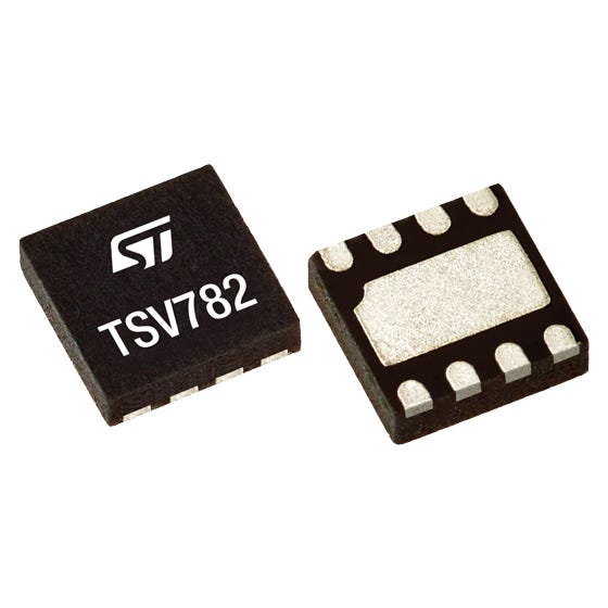 STMicroelectronics Op Amp Module 2-Channel 120 dB, 8-Pin DFN-8