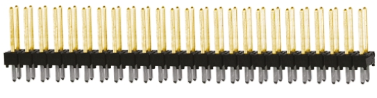Samtec TSW Series Straight Through Hole Pin Header, 50 Contact(s), 2.54 mm Pitch, 2 Row, Unshrouded
